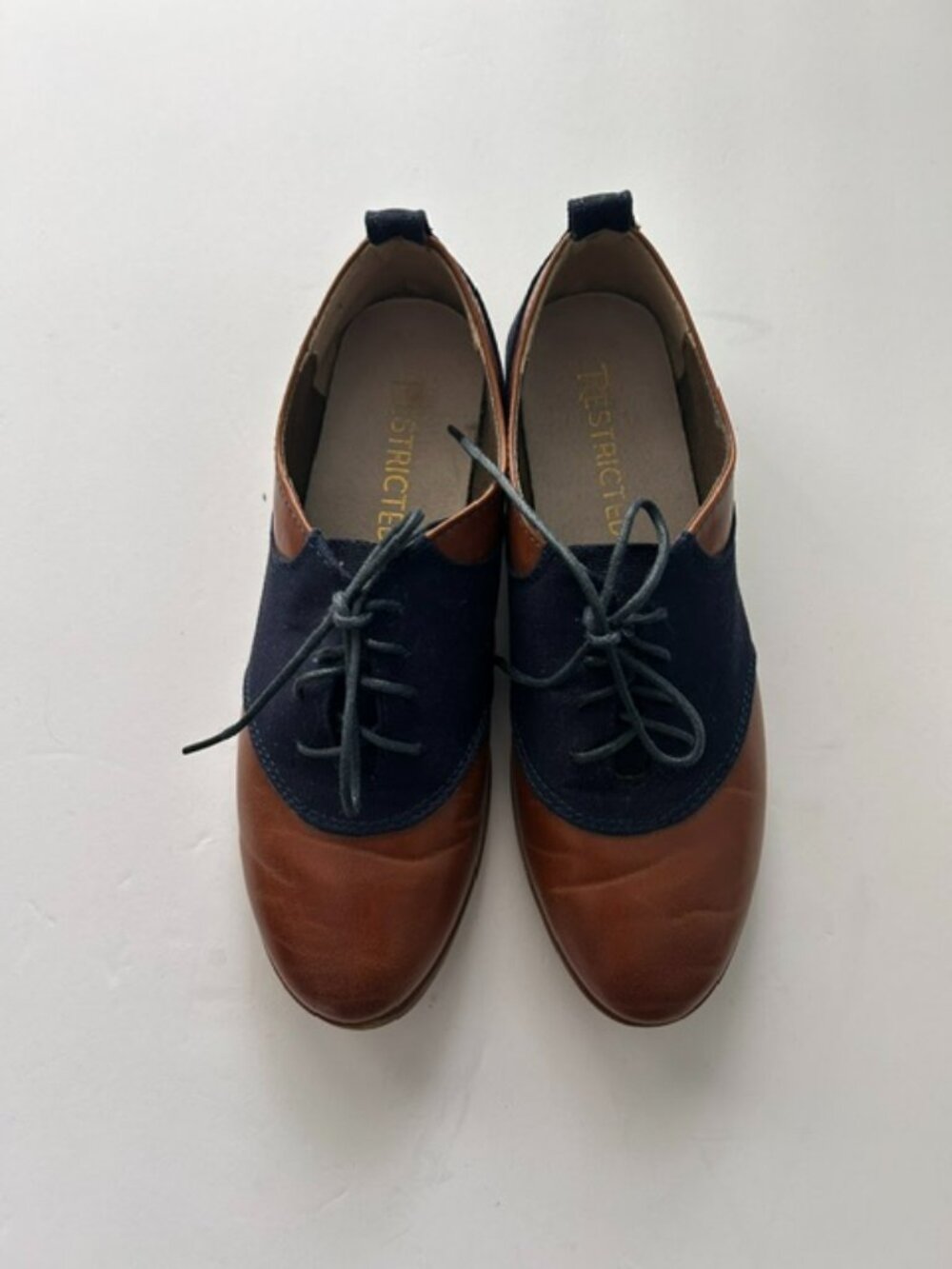 Women's Restricted Betsy Saddle Shoe Oxfords, Size 8